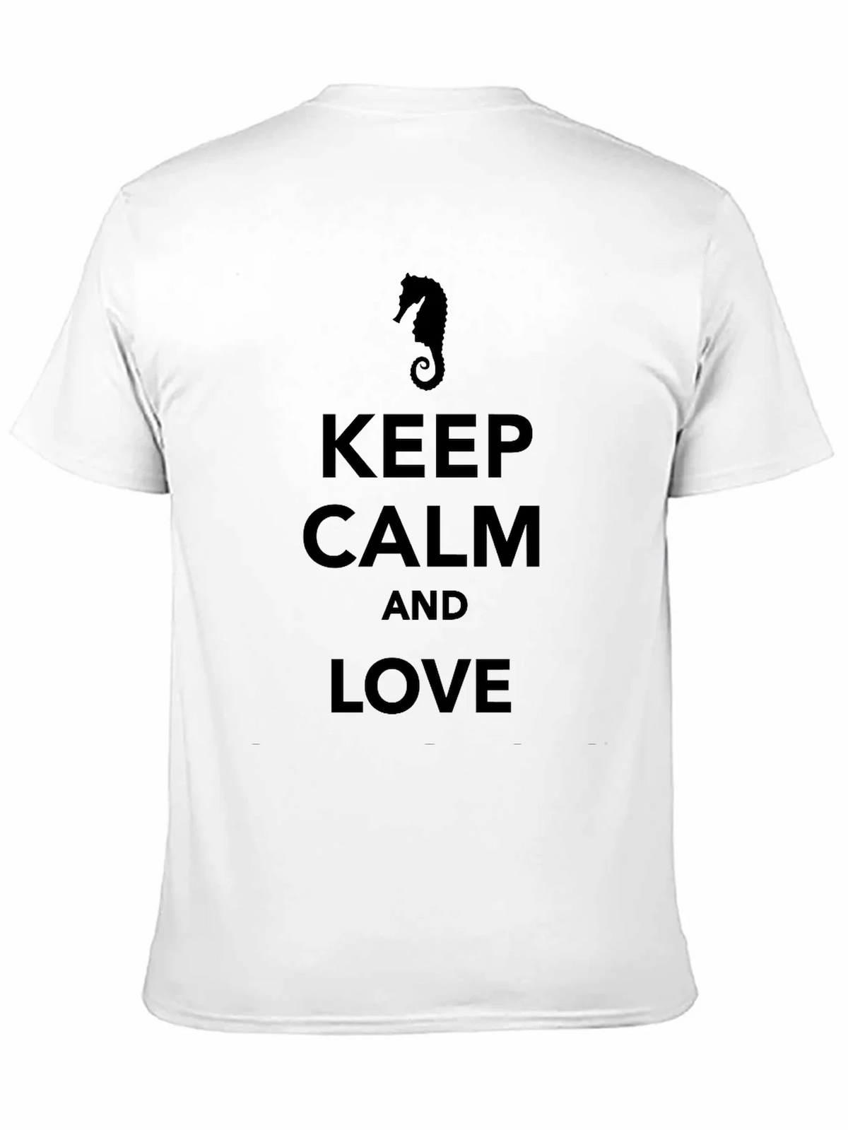 Keep Calm and Love Seahorse T-Shirt product image 10