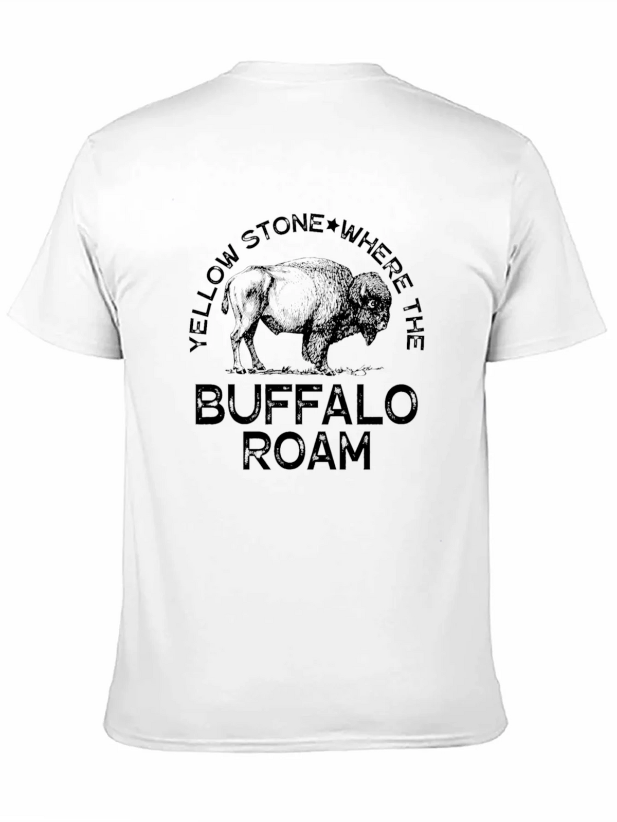 Yellowstone Buffalo Roam Black Graphic Tee product image 10