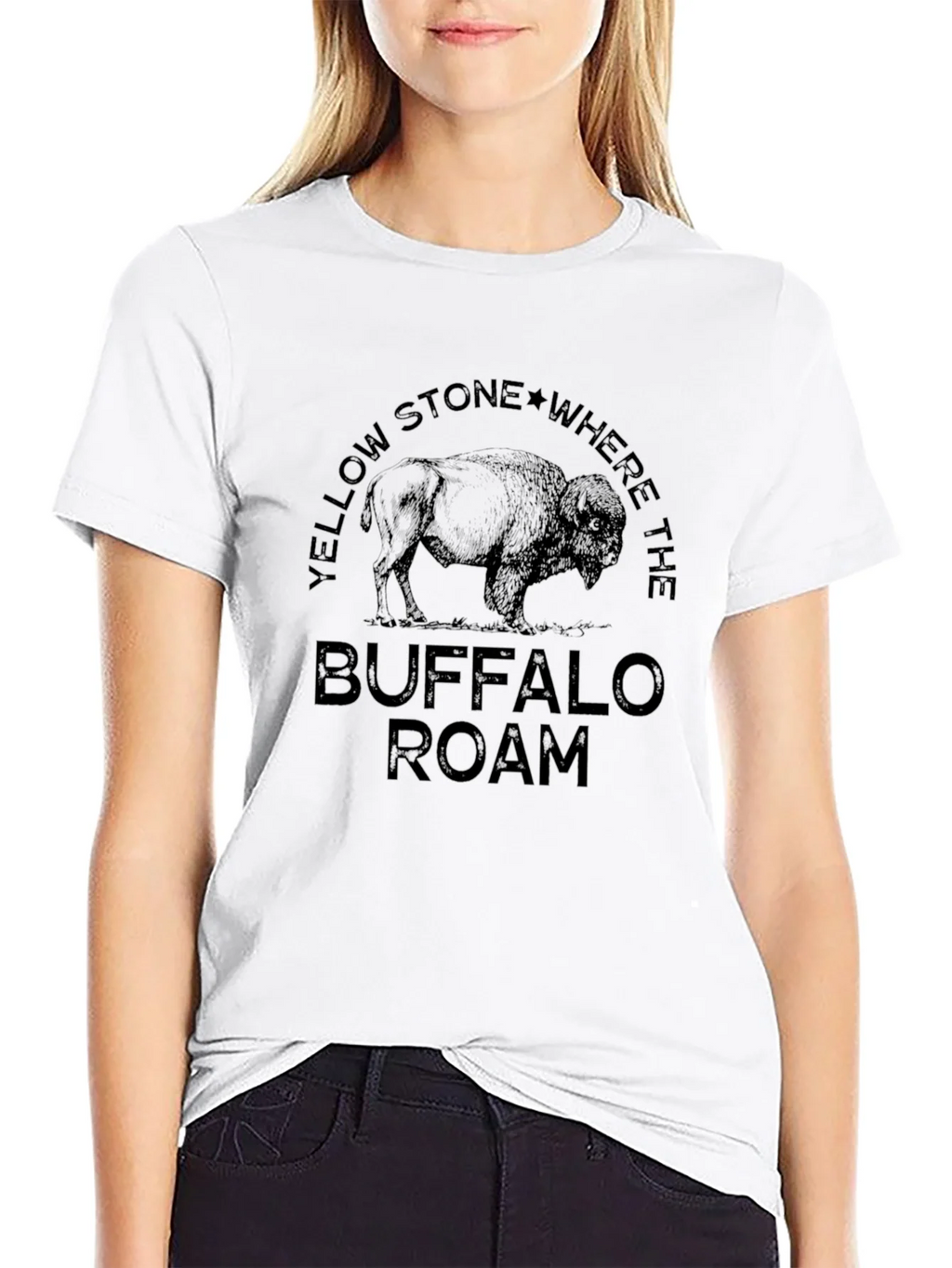 Yellowstone Buffalo Roam Black Graphic Tee product image 8