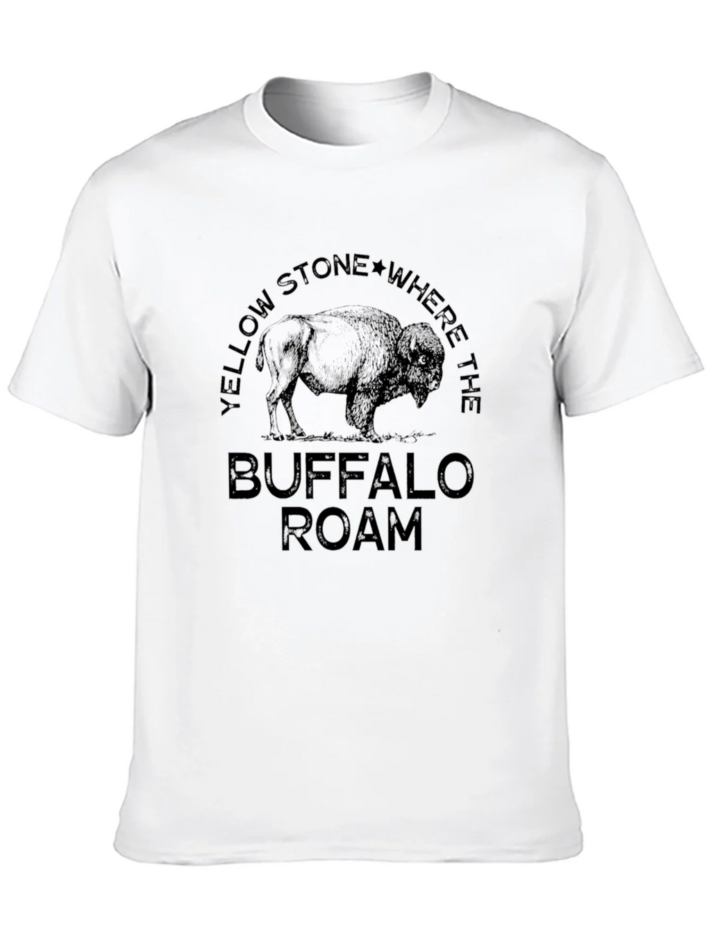 Yellowstone Buffalo Roam Black Graphic Tee product image 9