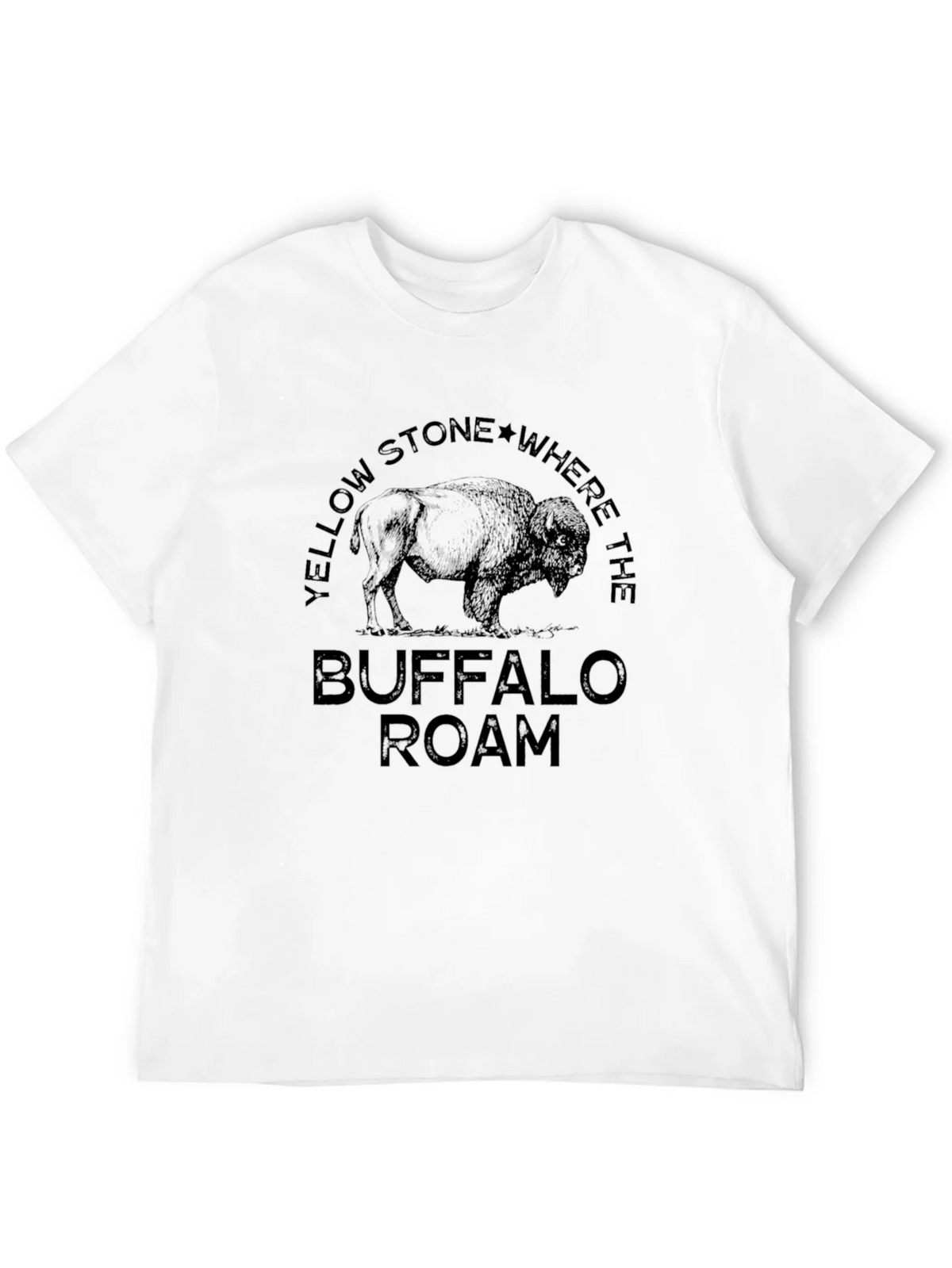 Yellowstone Buffalo Roam Black Graphic Tee product image 11