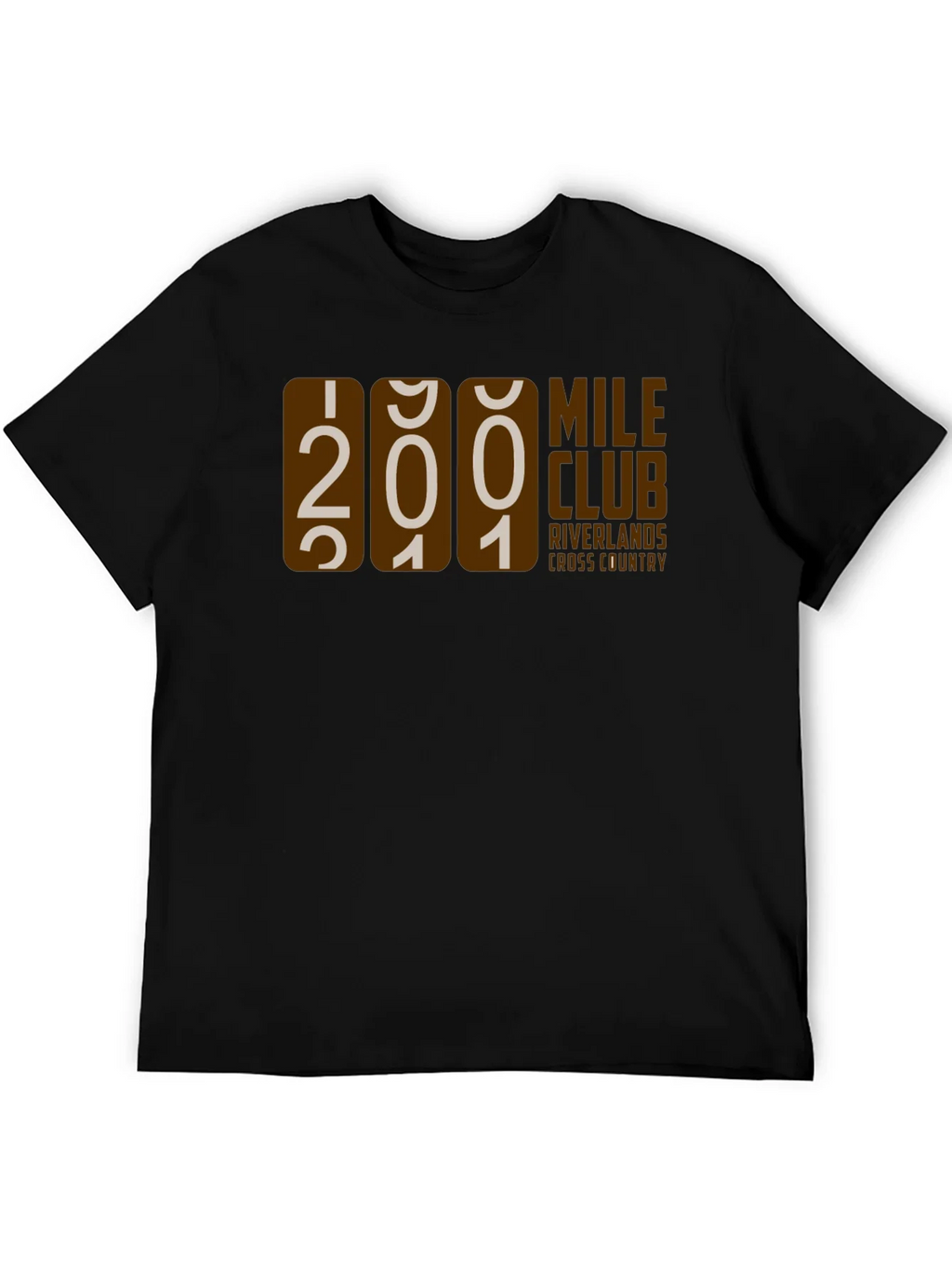 201 Mile Club Cross Country Black T-Shirt product image 3