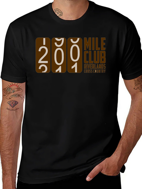 201 Mile Club Cross Country Black T-Shirt product image 1