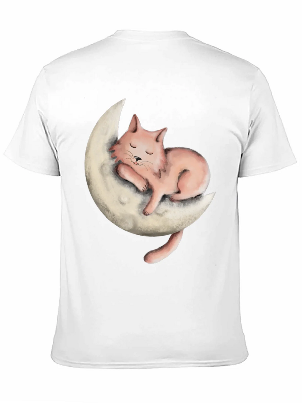 Cat on Moon Graphic Tee - Relaxed Fit product image 10