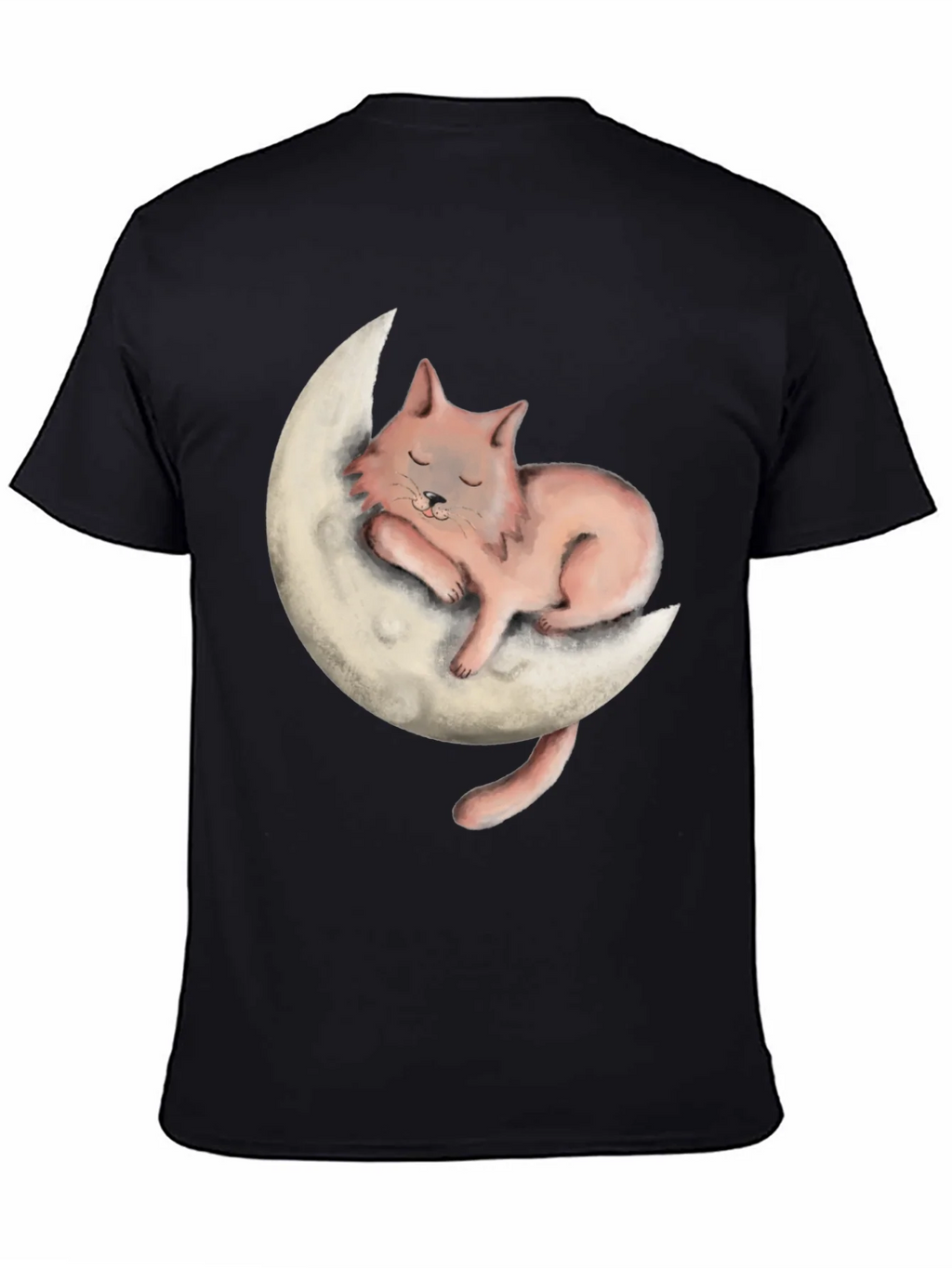 Cat on Moon Graphic Tee - Relaxed Fit product image 4
