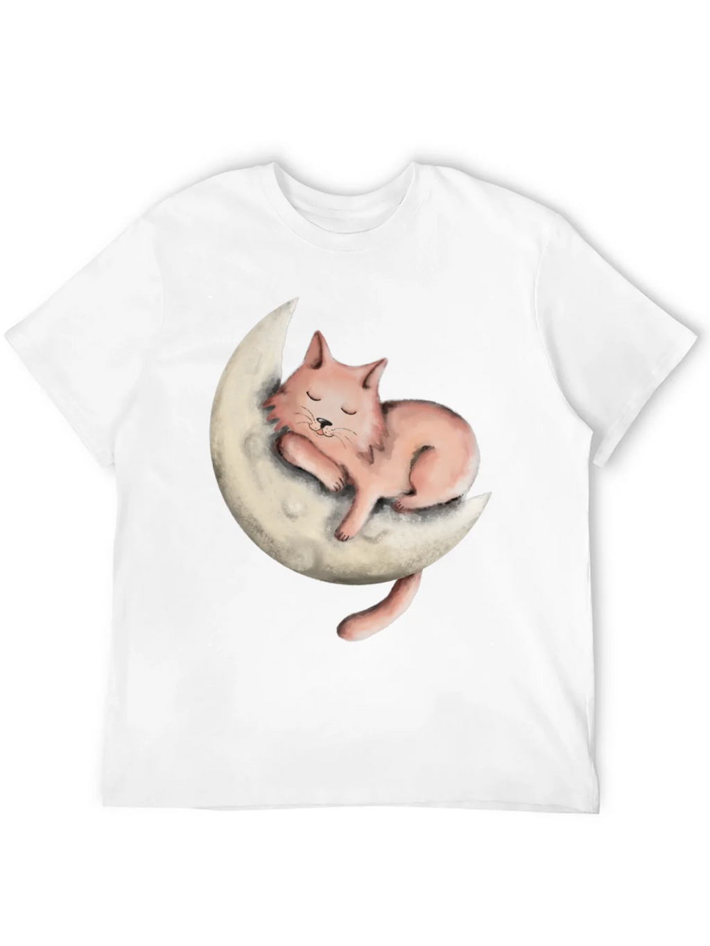 Cat on Moon Graphic Tee - Relaxed Fit product image 11