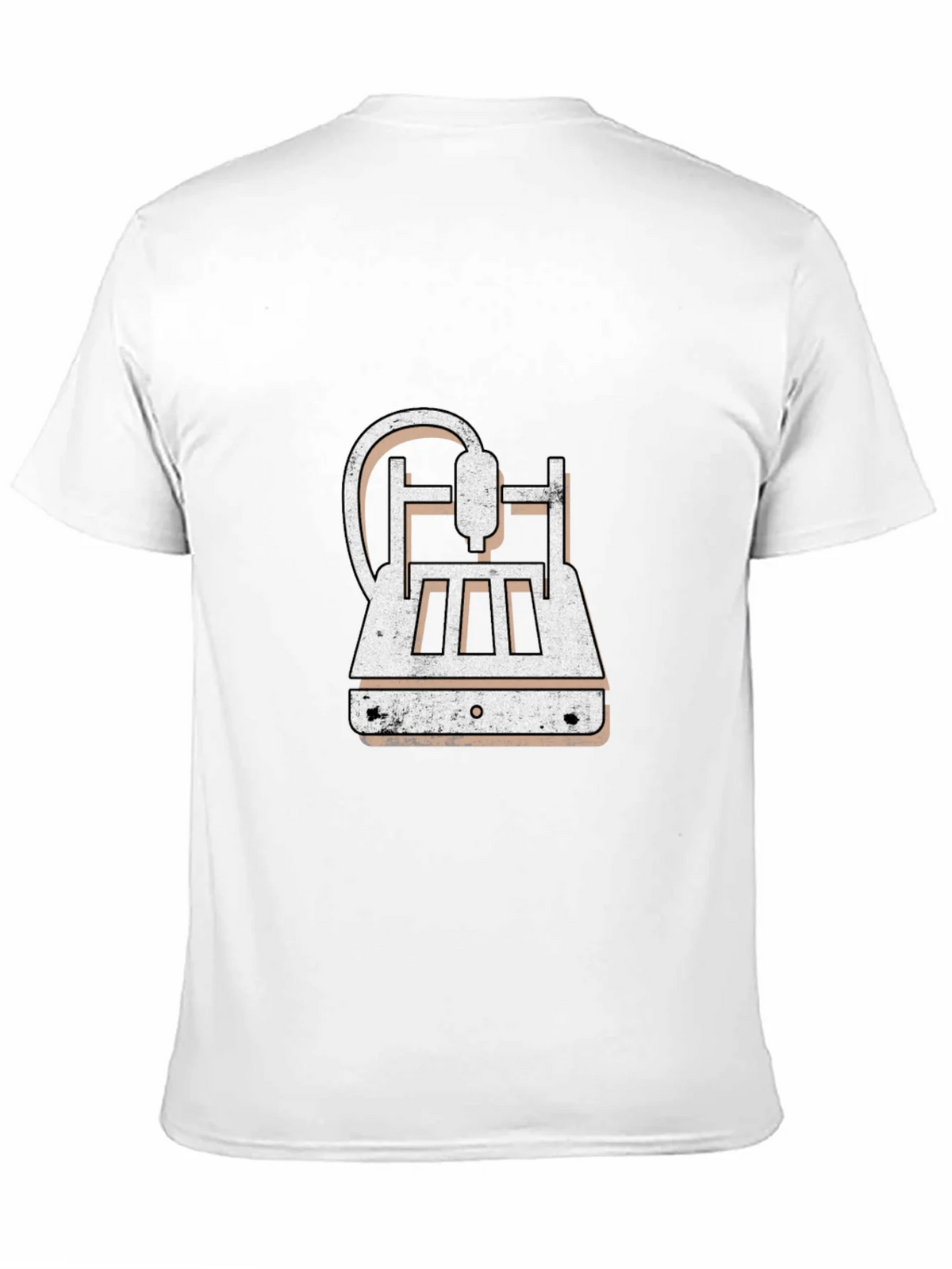 3D Printer Graphic Tee - Black Cotton Blend product image 10