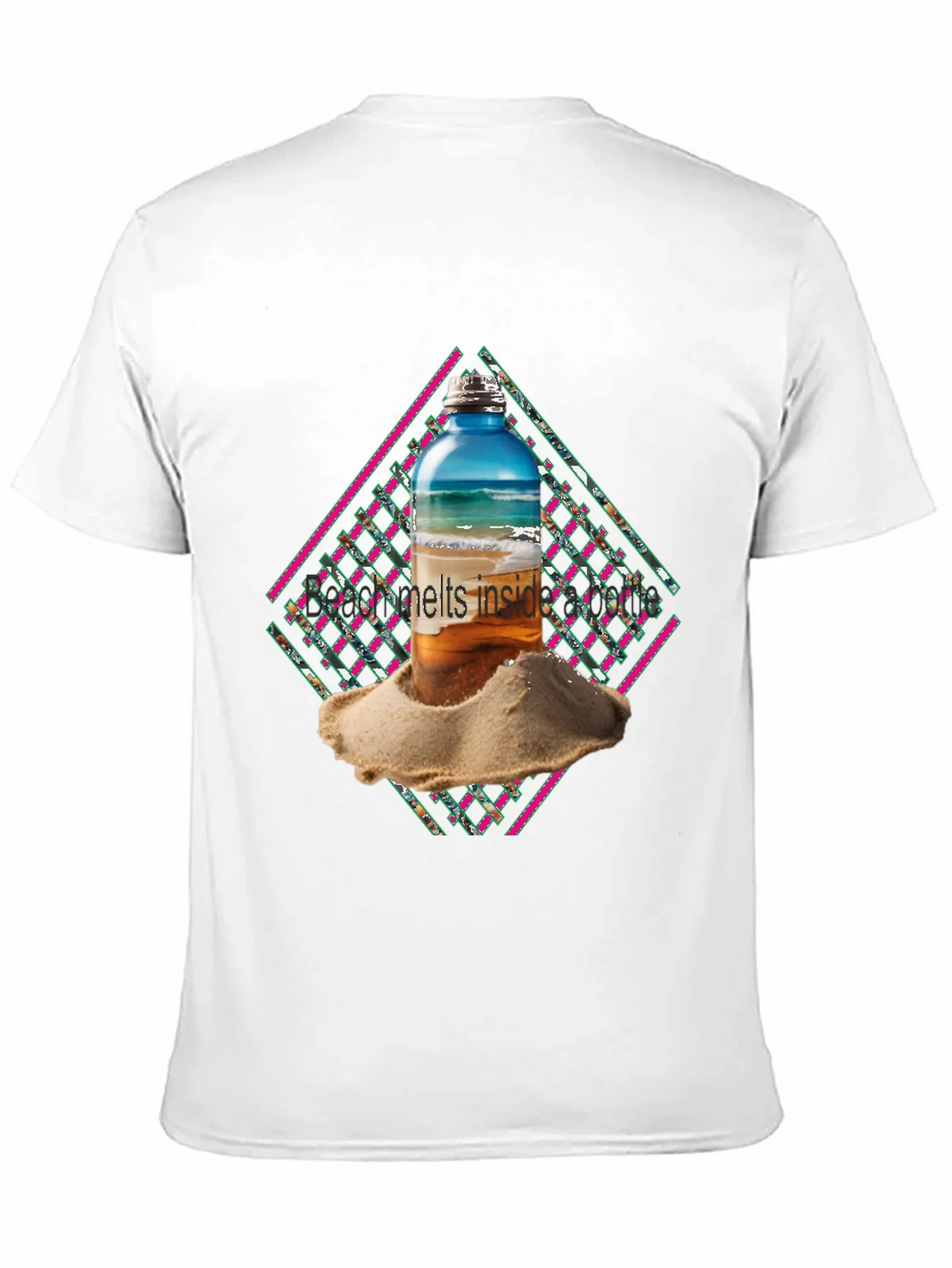 Beach Bottle Graphic Tee - Cool Summer Vibes product image 10