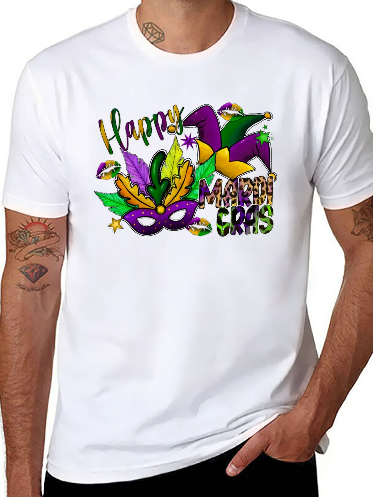 Happy Mardi Gras T-Shirt product image 7