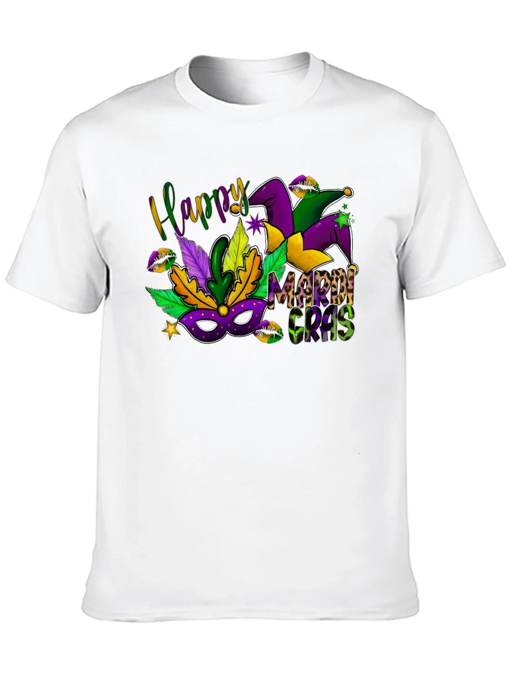 Happy Mardi Gras T-Shirt product image 9