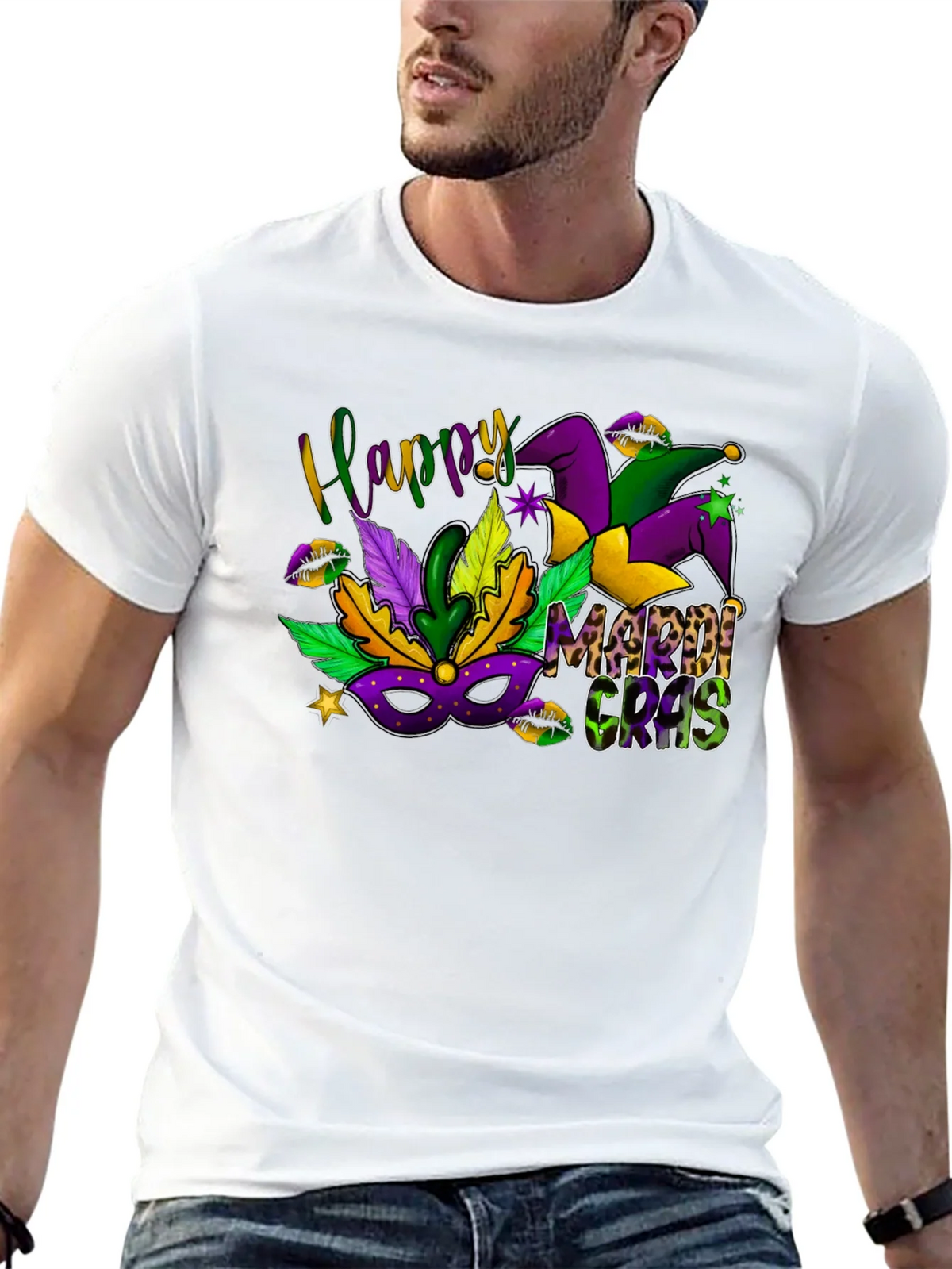 Happy Mardi Gras T-Shirt product image 12