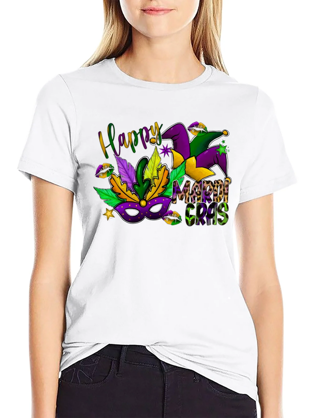 Happy Mardi Gras T-Shirt product image 8