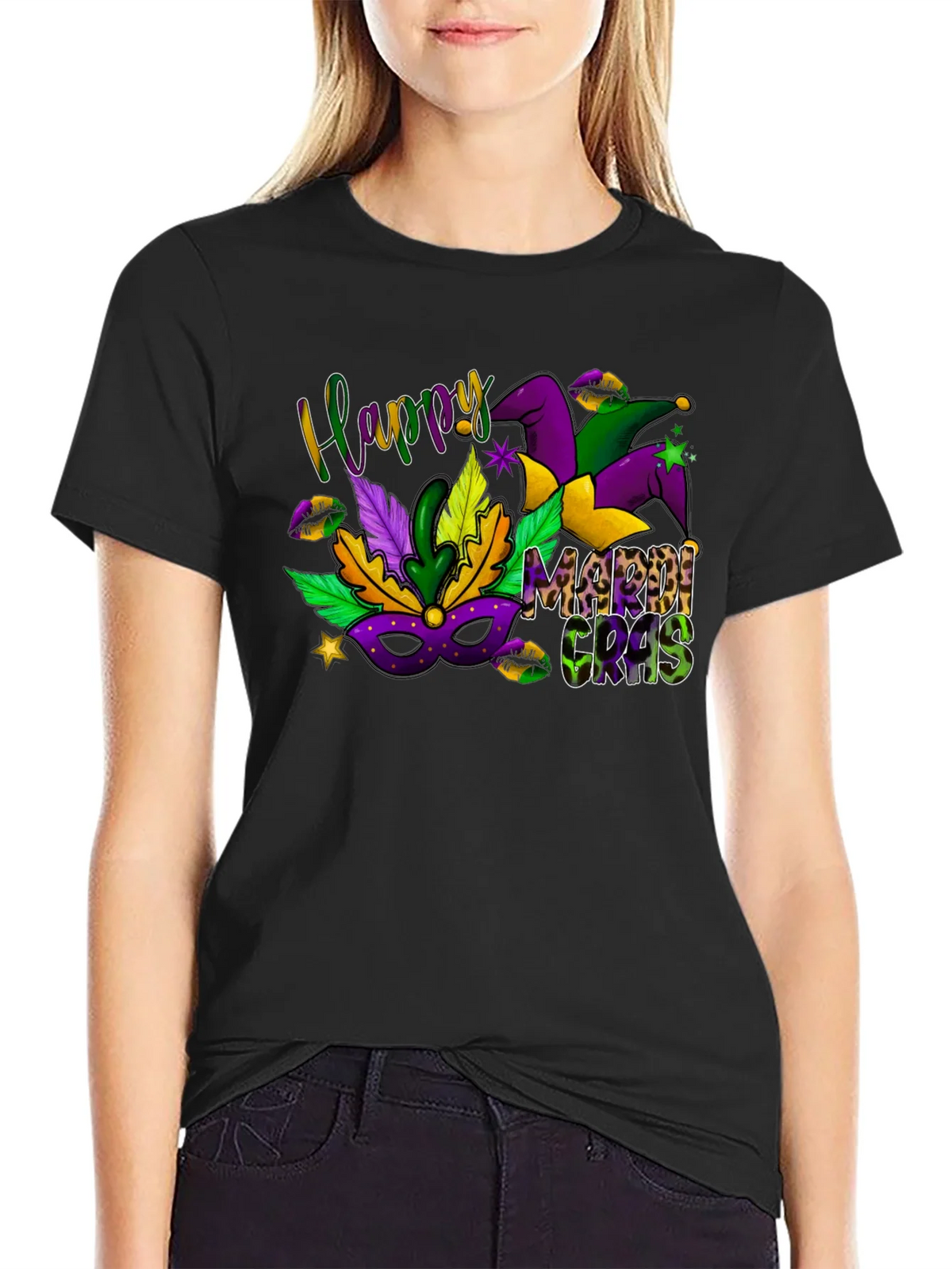 Happy Mardi Gras T-Shirt product image 2