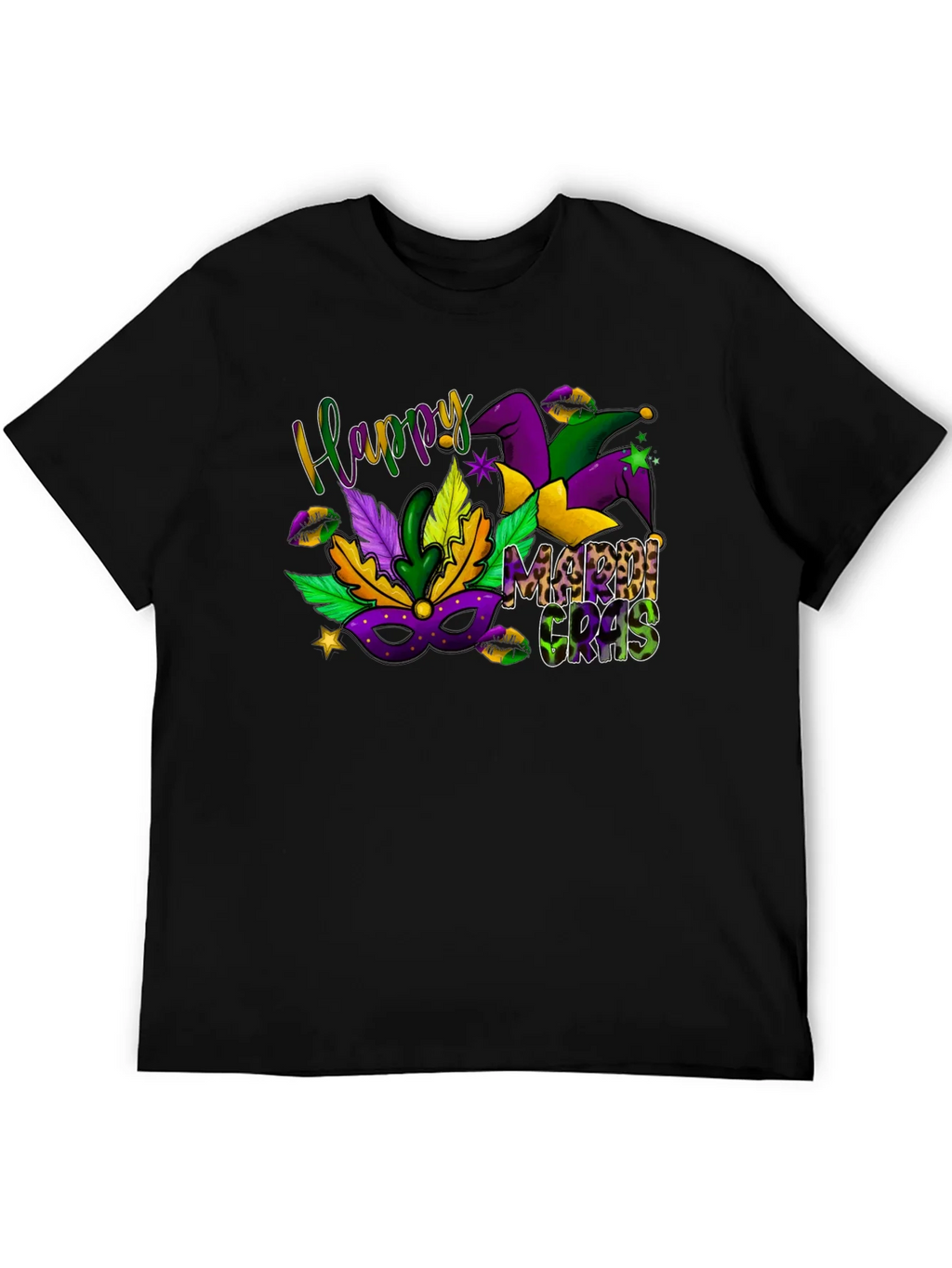 Happy Mardi Gras T-Shirt product image 5