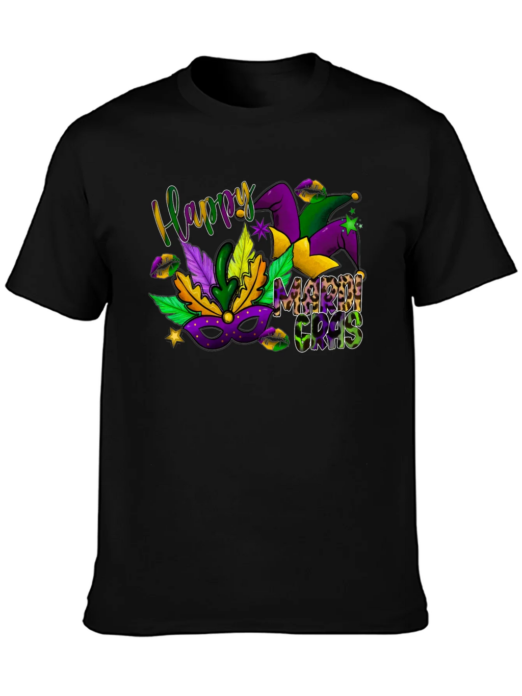 Happy Mardi Gras T-Shirt product image 3
