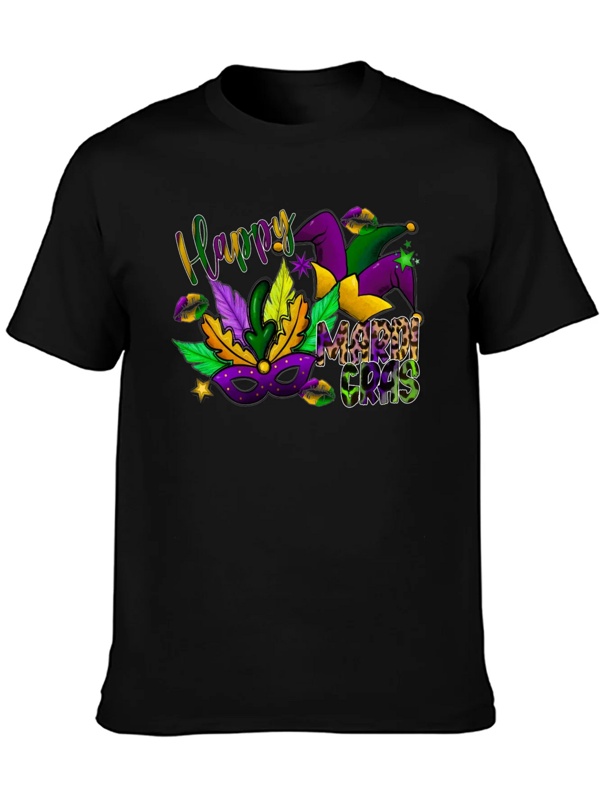 Happy Mardi Gras T-Shirt product image 3