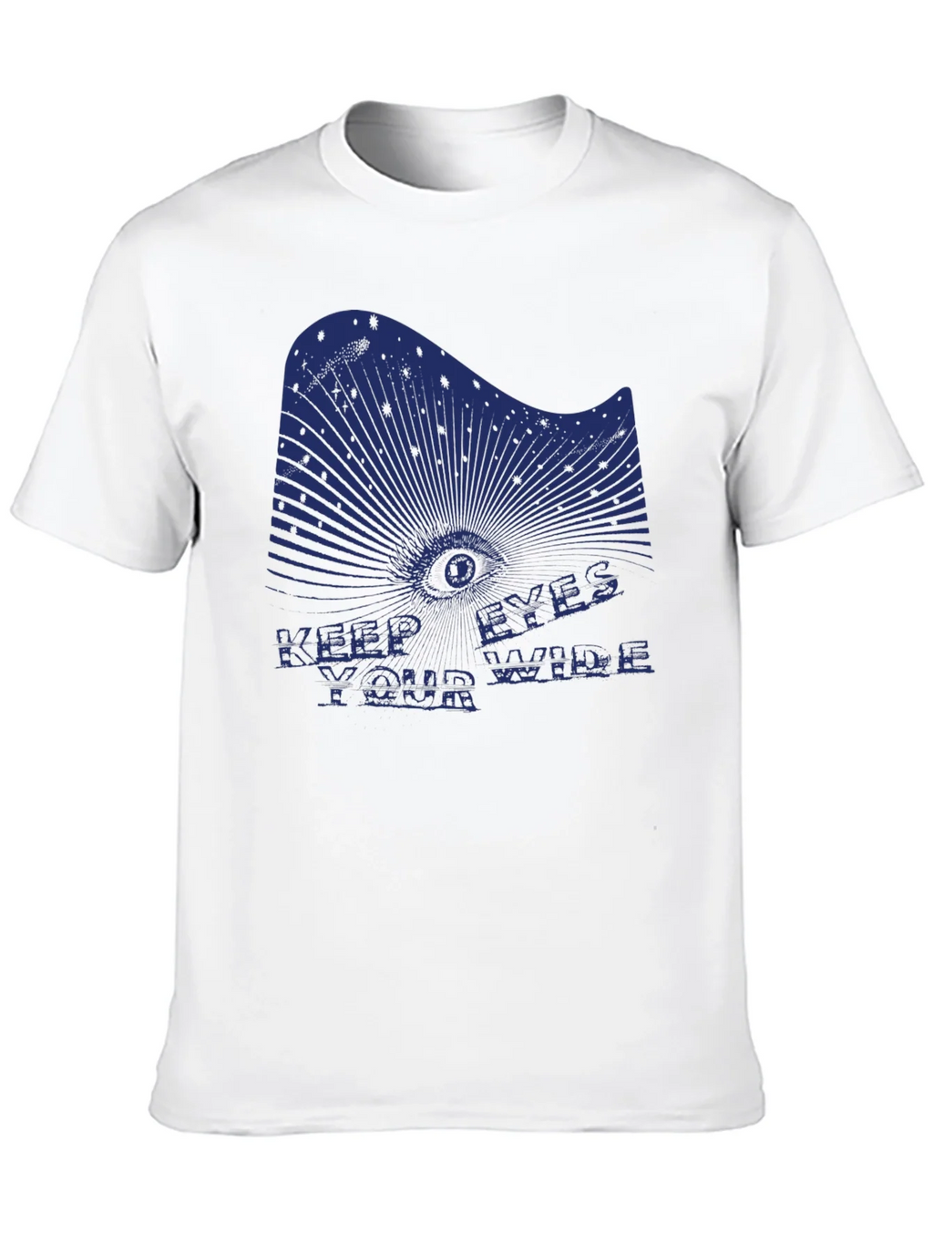 Keep Your Eyes Wide T-Shirt - Edgy Graphic Tee product image 2