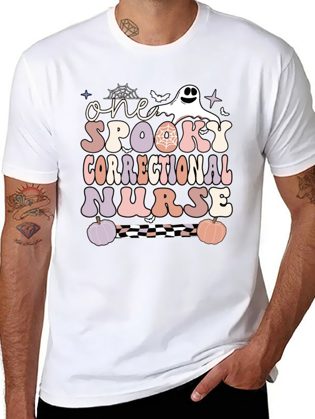 Spooky Correctional Nurse Halloween T-Shirt product image 7