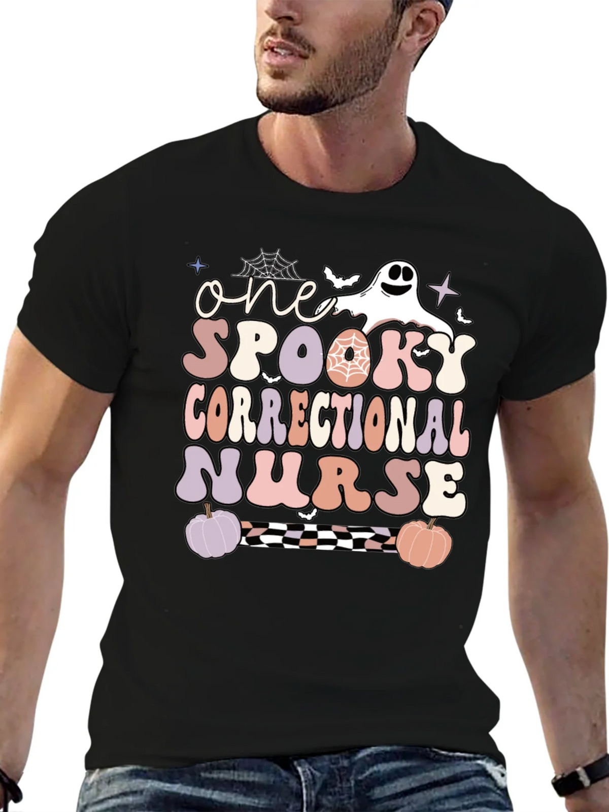 Spooky Correctional Nurse Halloween T-Shirt product image 6