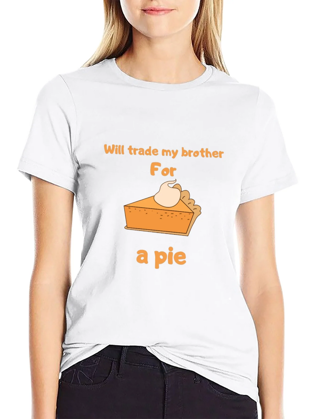 Funny Pie T-Shirt - Trade My Brother! product image 8