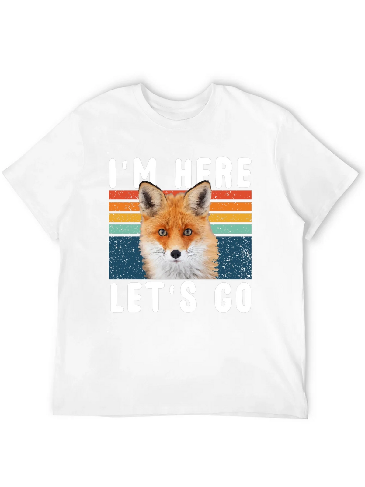 Im Here Lets Go Fox Graphic T-Shirt product image 11