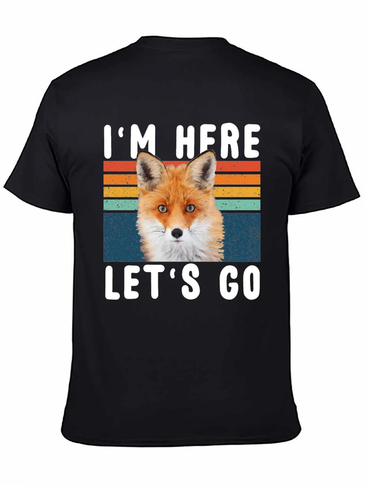 Im Here Lets Go Fox Graphic T-Shirt product image 4