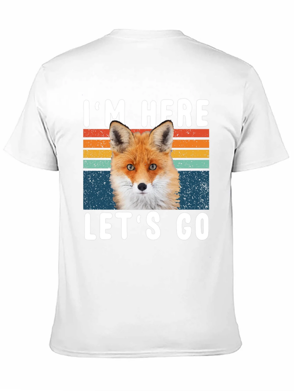 Im Here Lets Go Fox Graphic T-Shirt product image 10