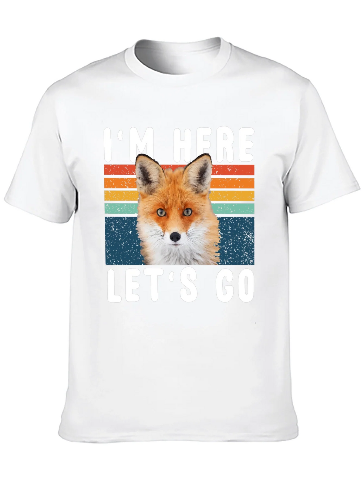 Im Here Lets Go Fox Graphic T-Shirt product image 9