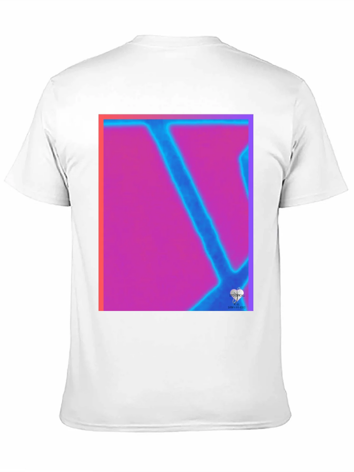 Abstract Neon Graphic Tee - Modern Art T-Shirt product image 8