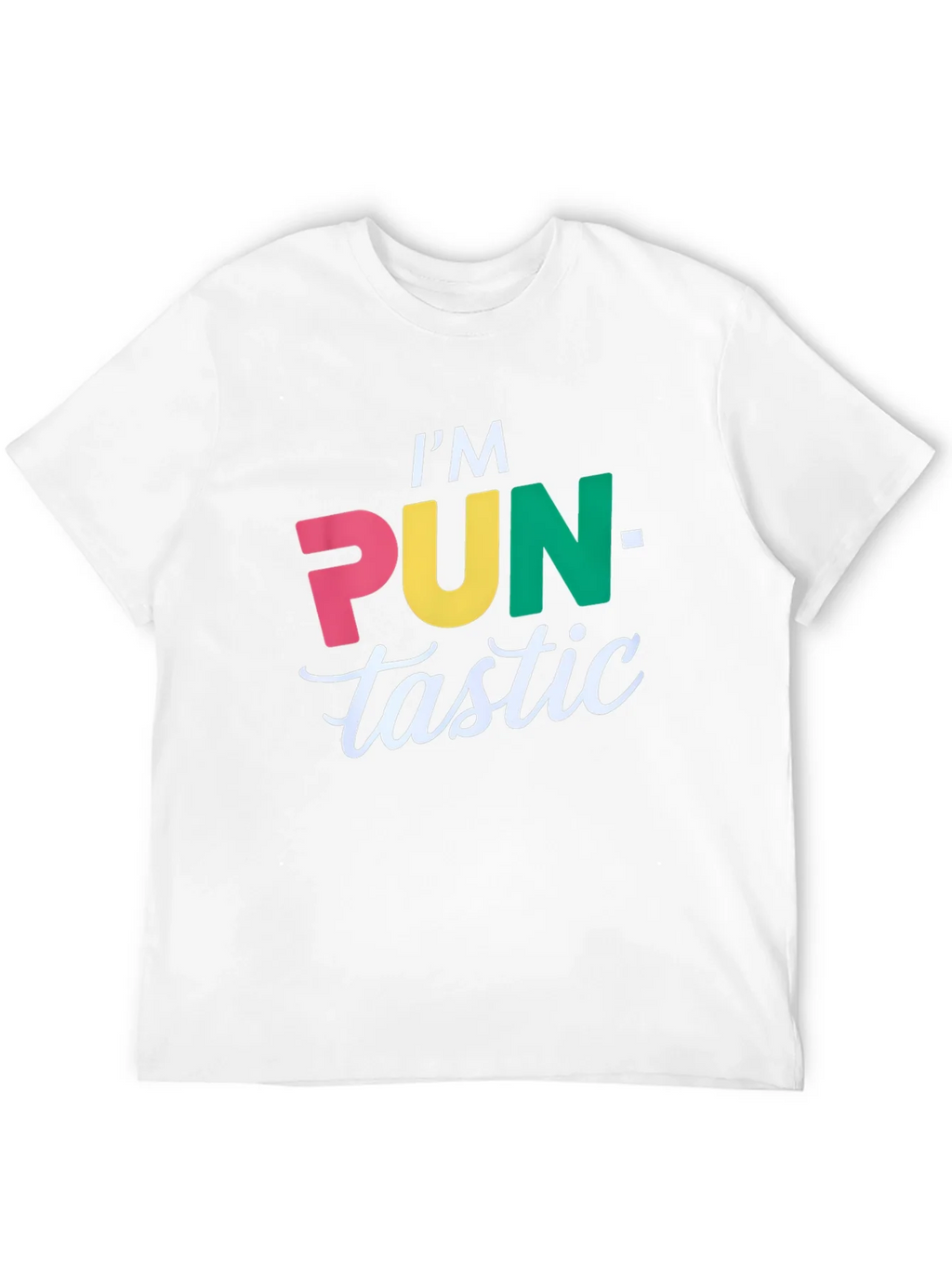 Pun-tastic Graphic T-Shirt - Black Cotton Tee product image 10