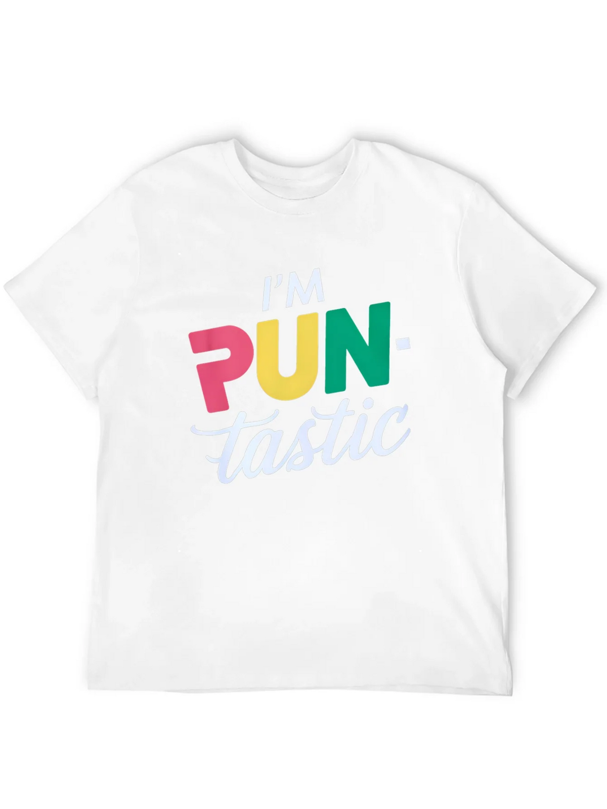 Pun-tastic Graphic T-Shirt - Black Cotton Tee product image 10