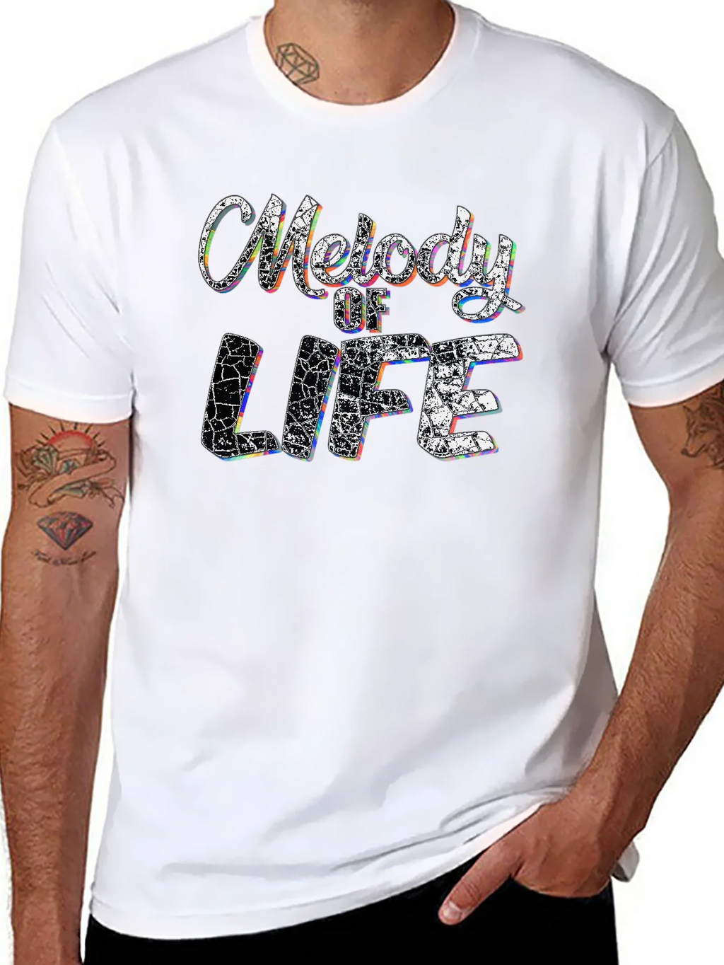 Melody of Life Graphic T-Shirt - Unique Design product image 7
