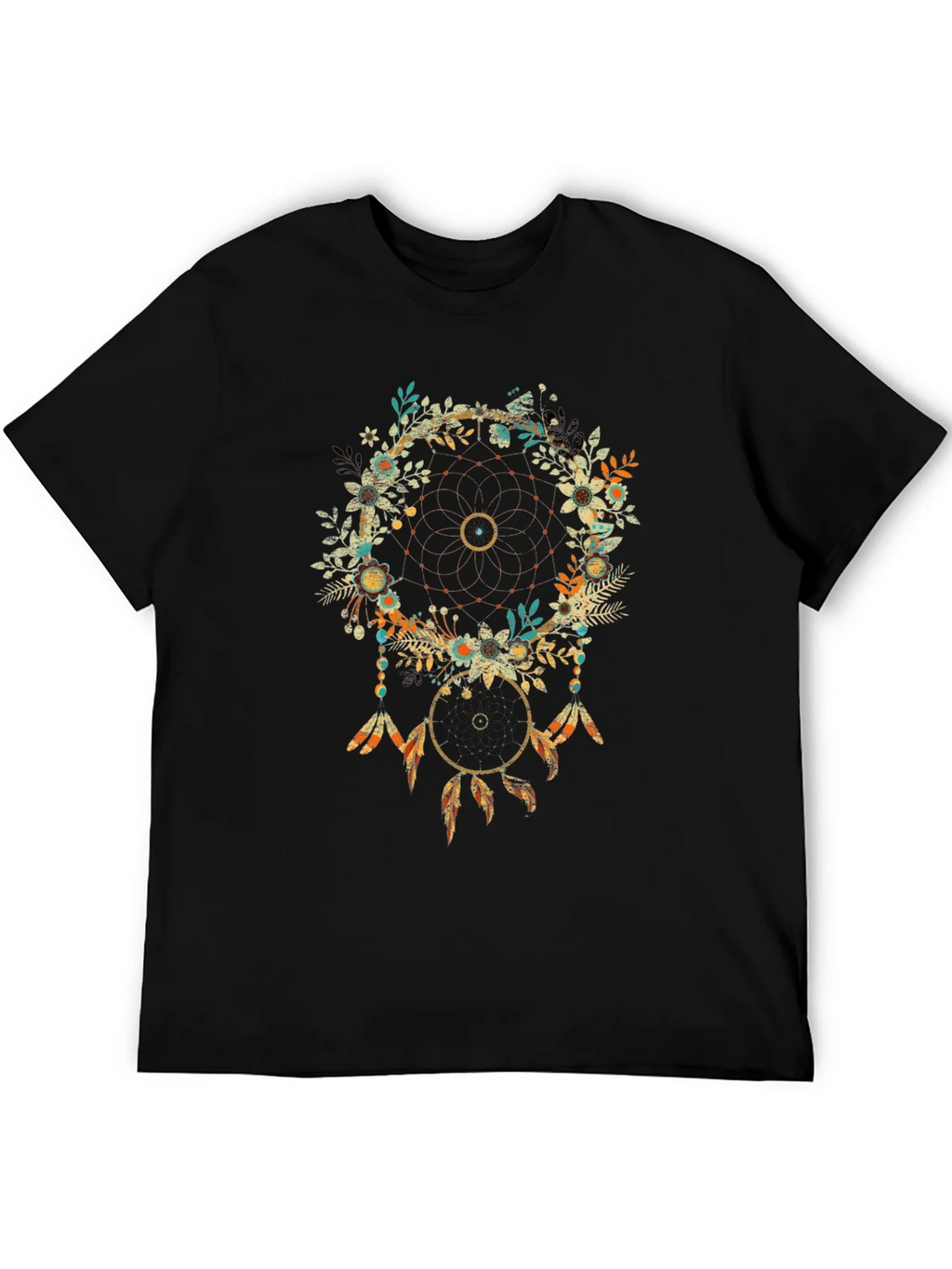 Dreamcatcher Graphic Print Tee - Boho Chic Style product image 5