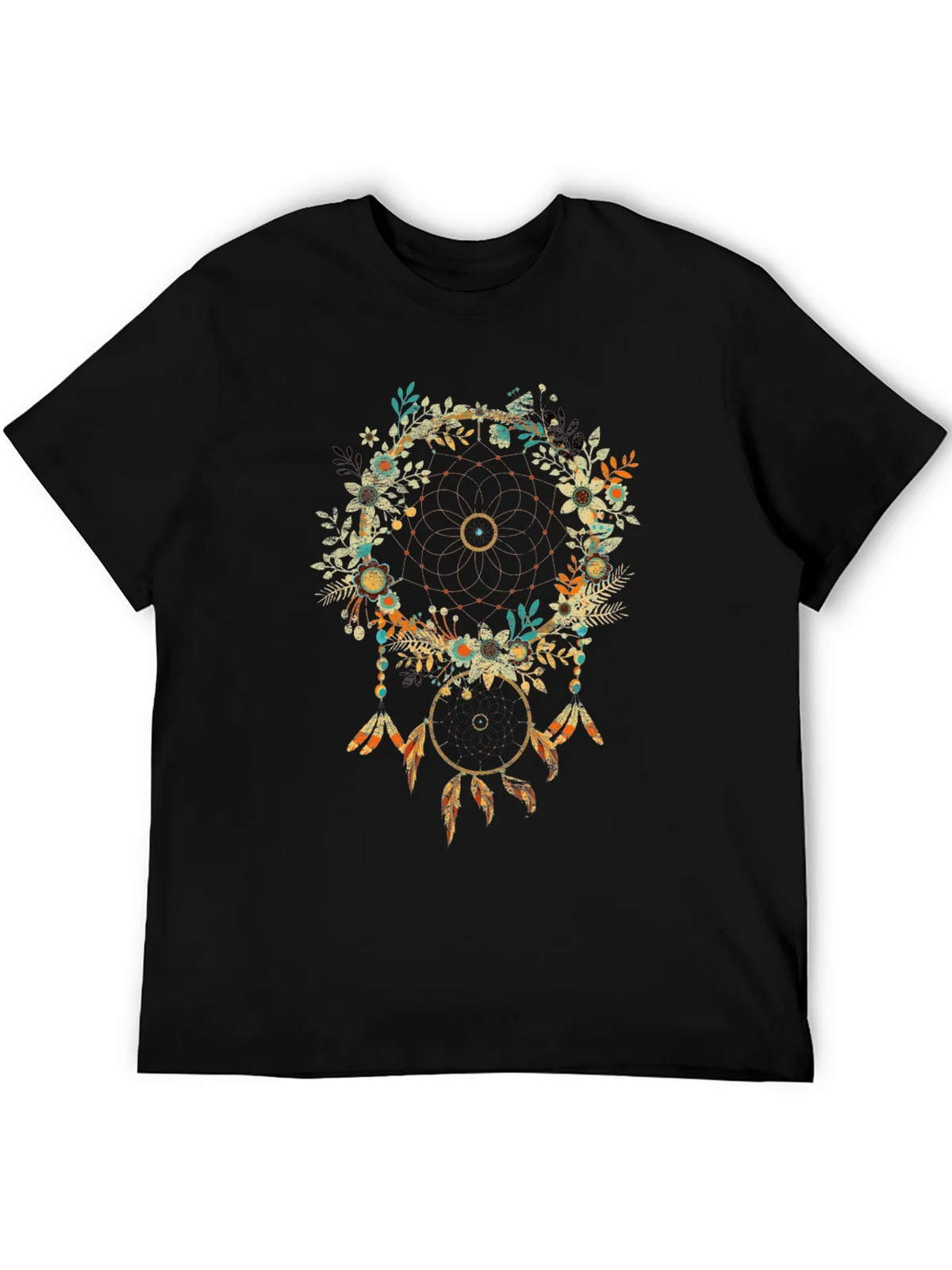 Dreamcatcher Graphic Print Tee - Boho Chic Style product image 5