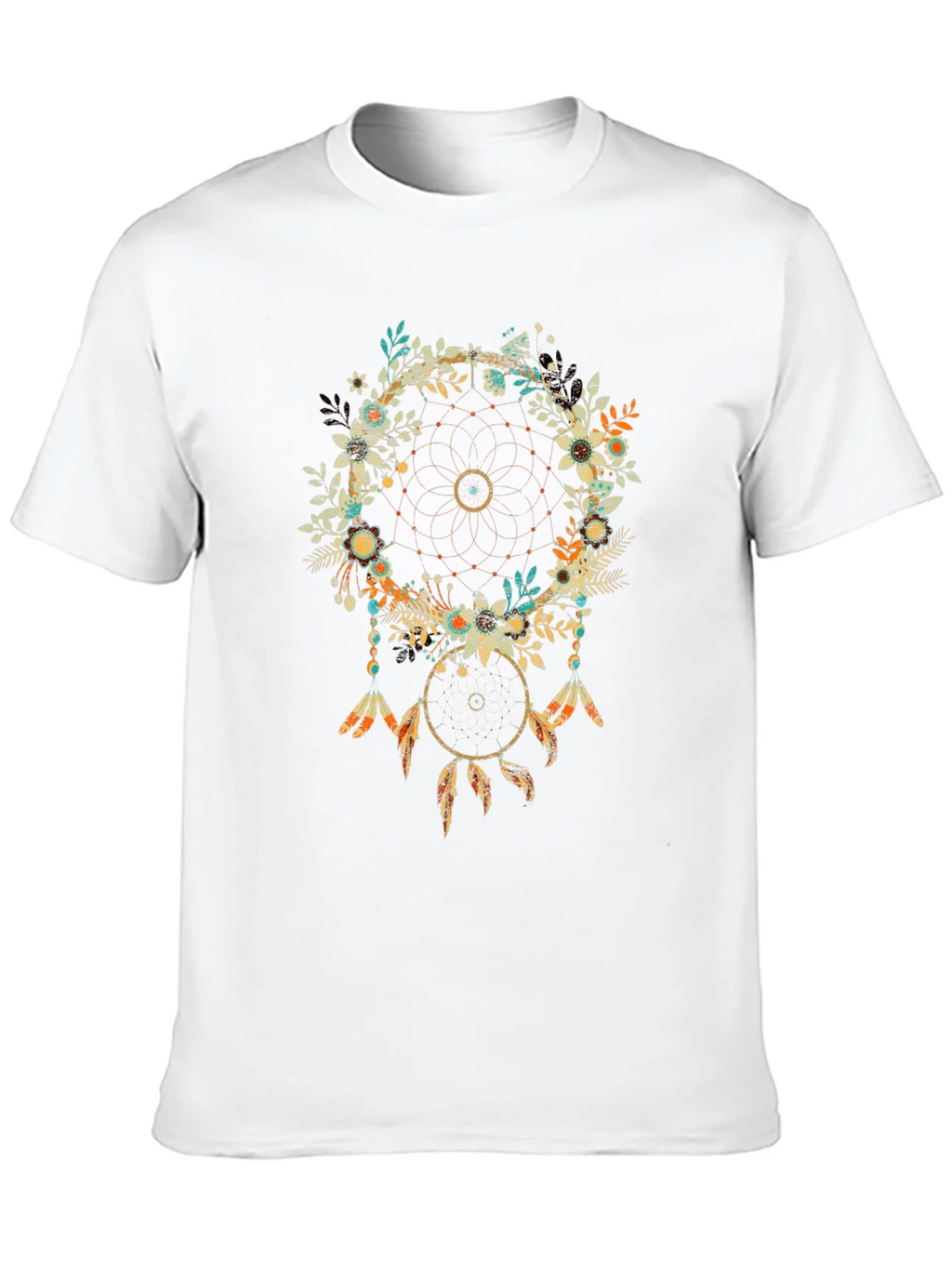 Dreamcatcher Graphic Print Tee - Boho Chic Style product image 9