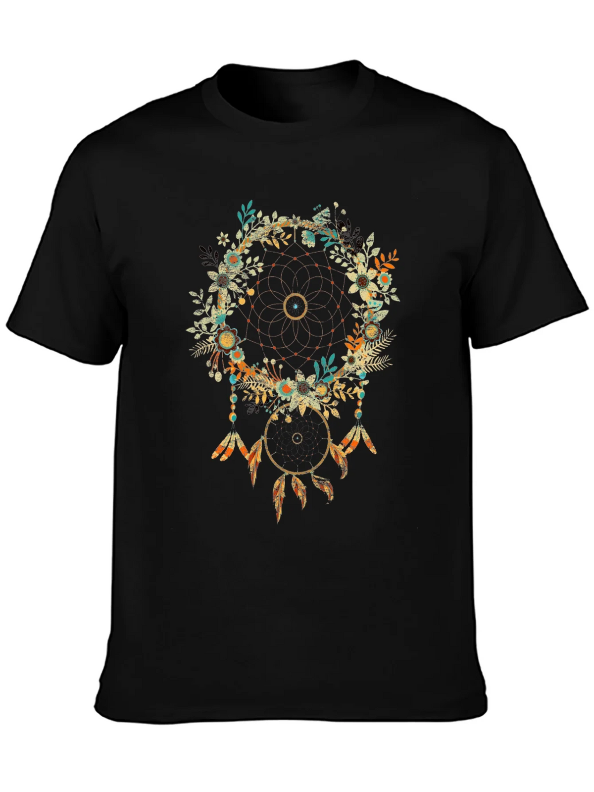 Dreamcatcher Graphic Print Tee - Boho Chic Style product image 3