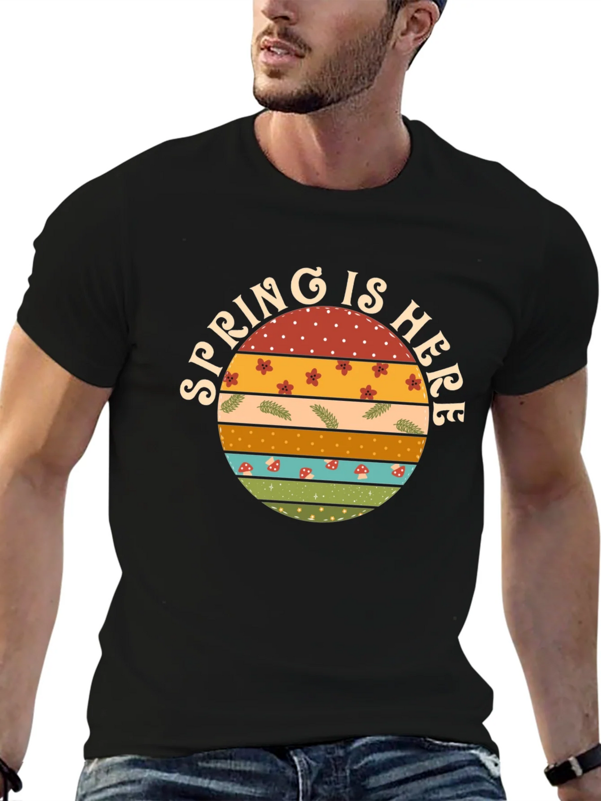 Spring is Here Graphic Tee - Retro Style product image 6