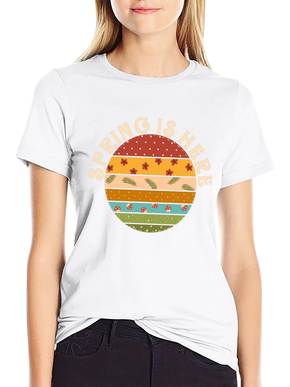 Spring is Here Graphic Tee - Retro Style product image 8