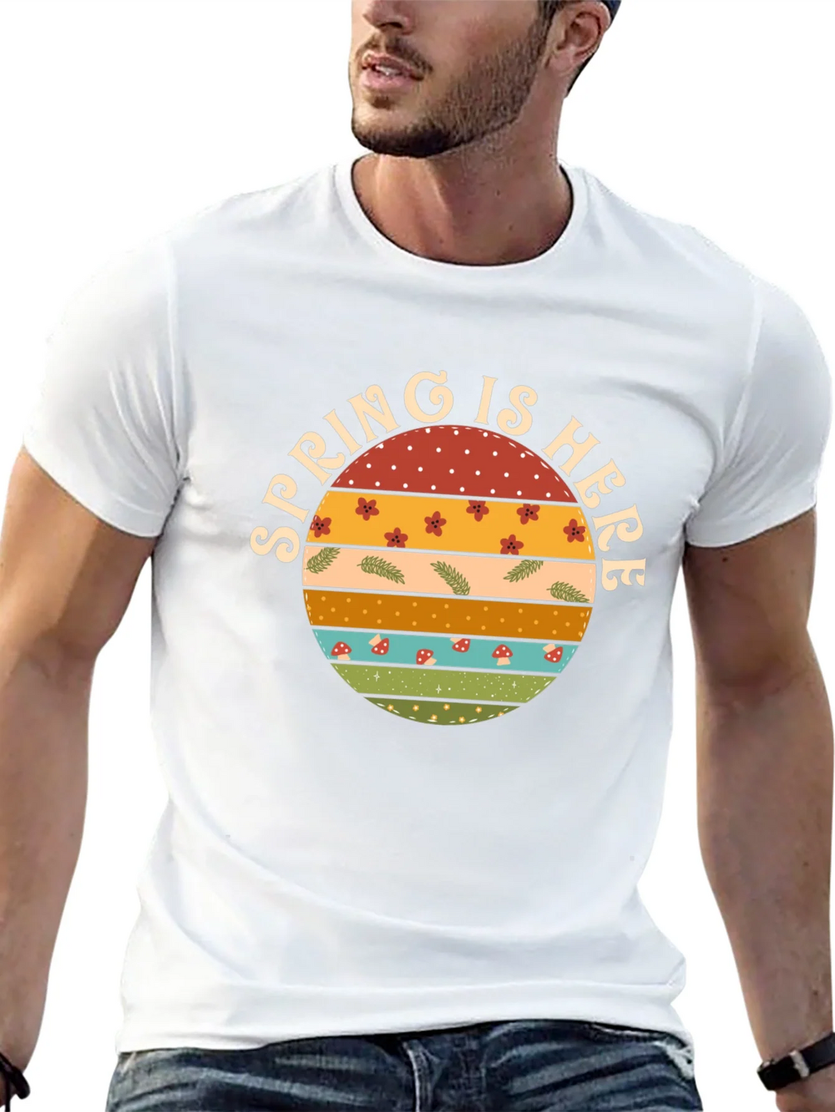 Spring is Here Graphic Tee - Retro Style product image 12