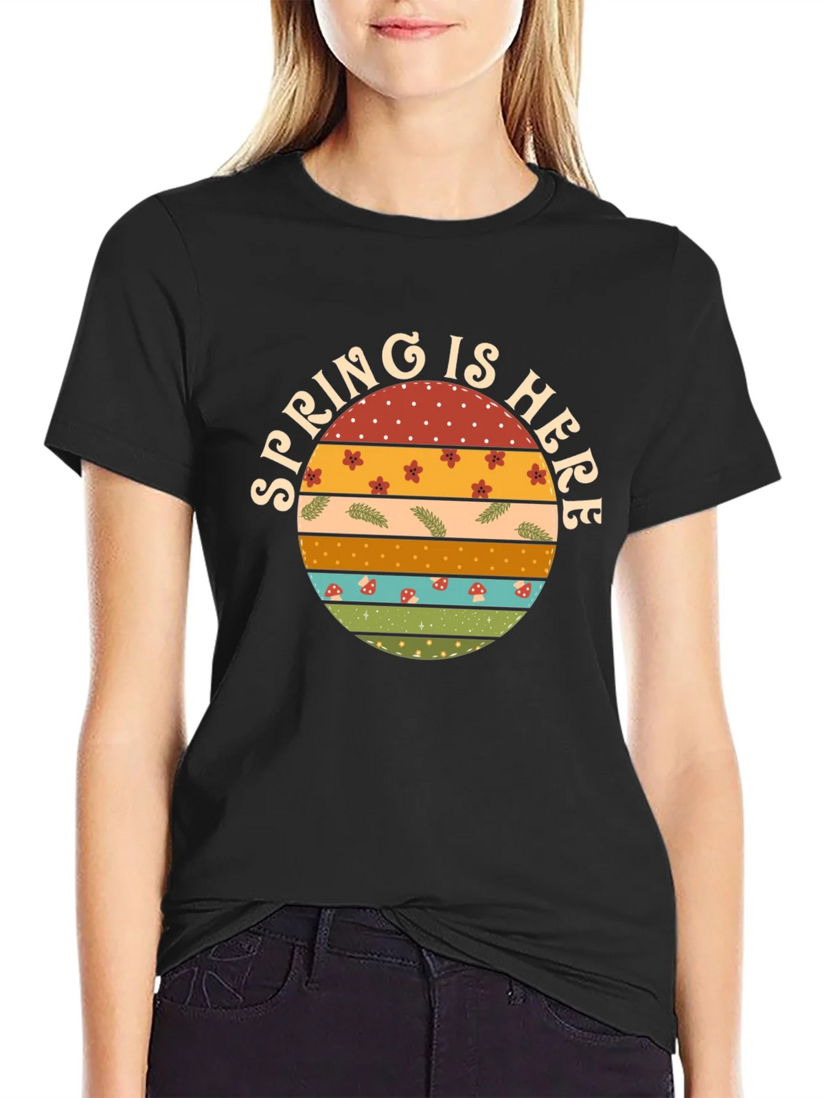 Spring is Here Graphic Tee - Retro Style product image 2