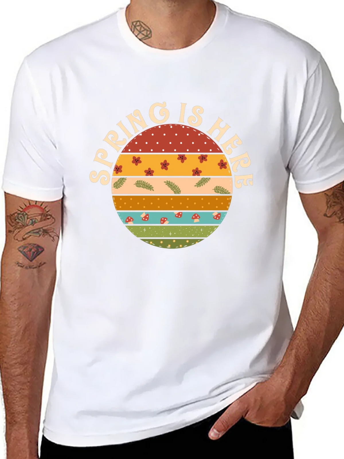 Spring is Here Graphic Tee - Retro Style product image 7