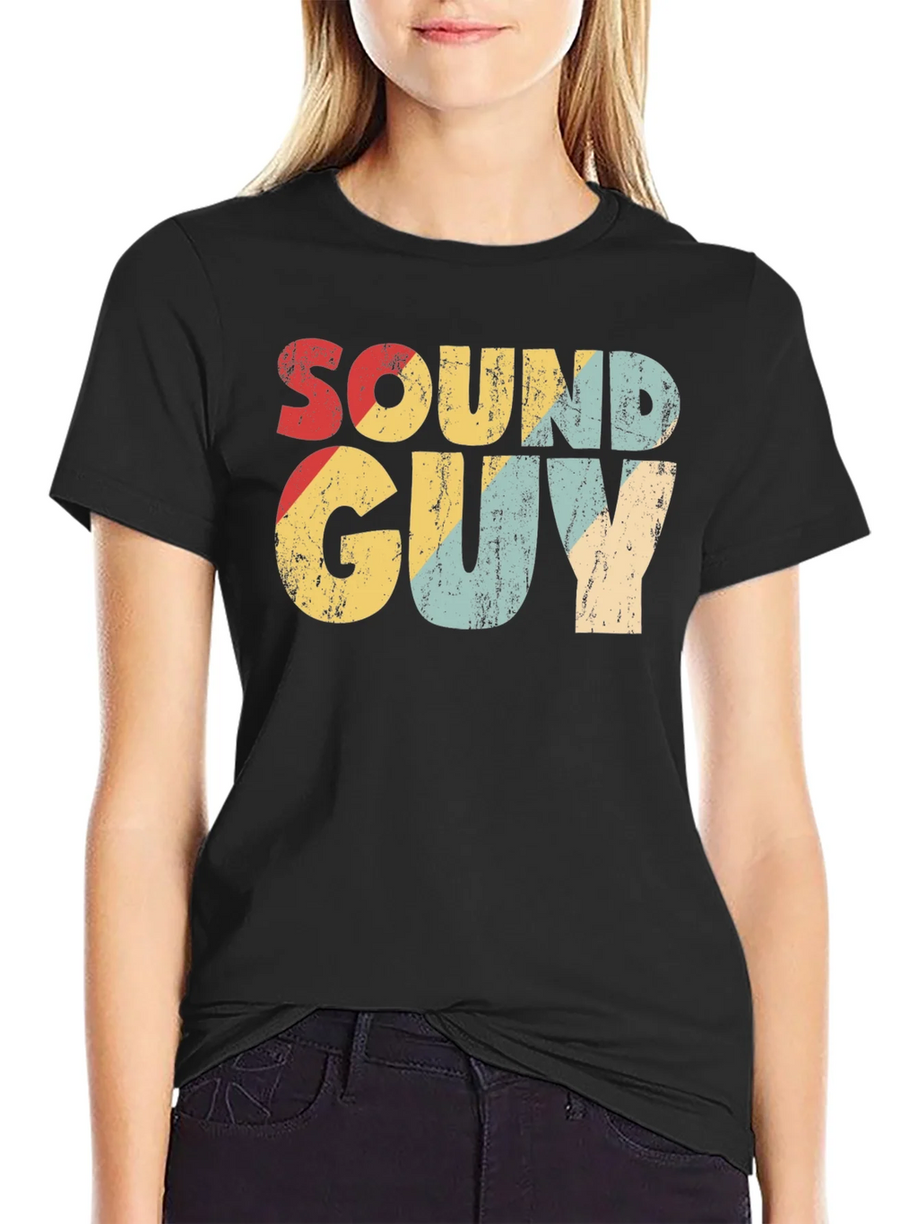 Retro Sound Guy T-Shirt - Music Lover Tee product image 2
