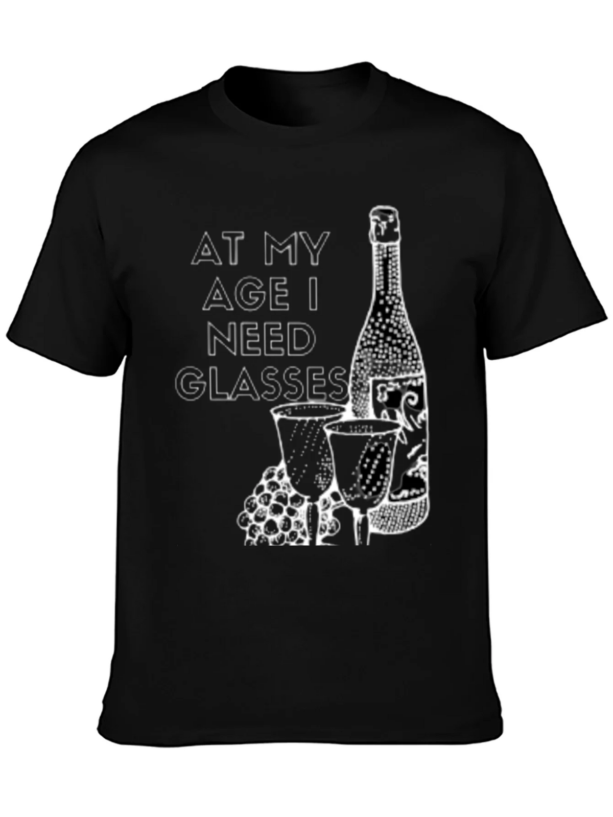 At My Age I Need Glasses T-Shirt product image 3
