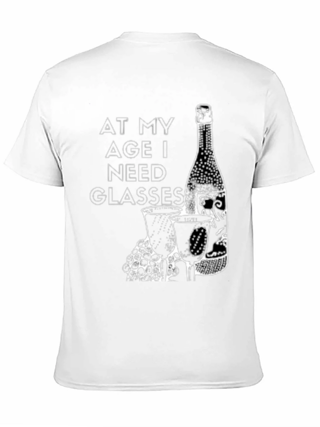 At My Age I Need Glasses T-Shirt product image 10