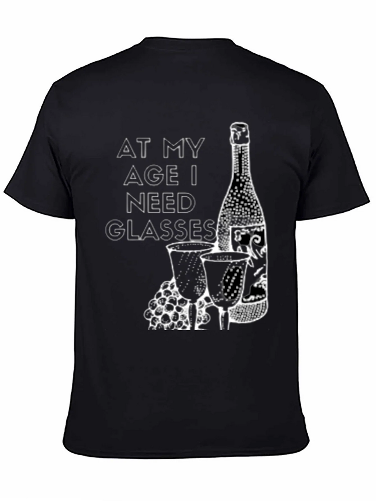 At My Age I Need Glasses T-Shirt product image 4