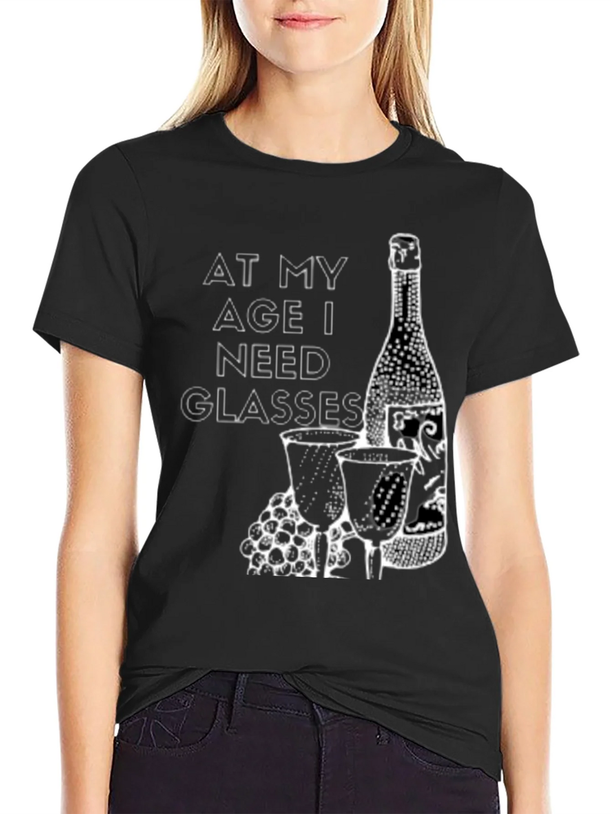 At My Age I Need Glasses T-Shirt product image 2