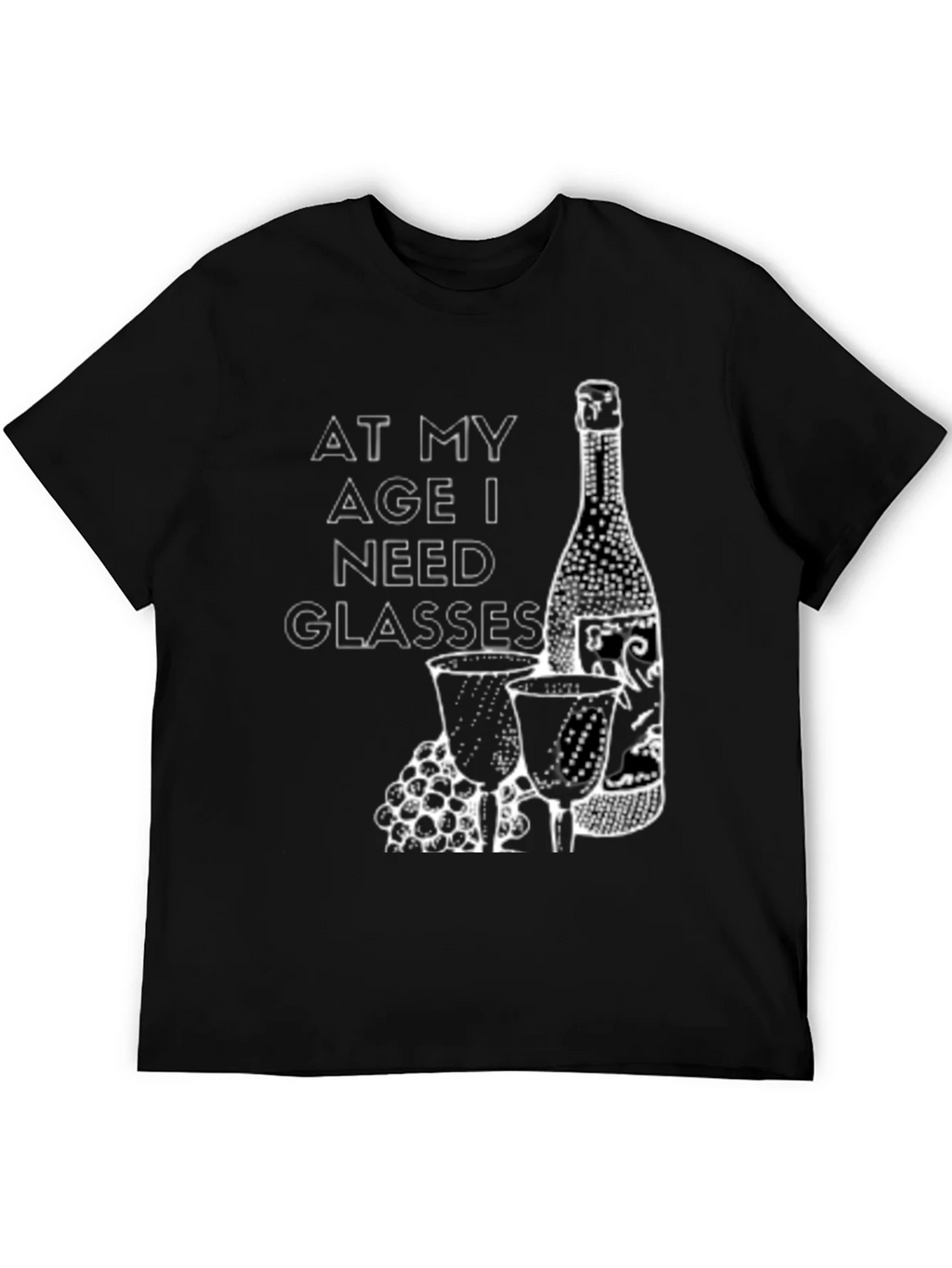At My Age I Need Glasses T-Shirt product image 5