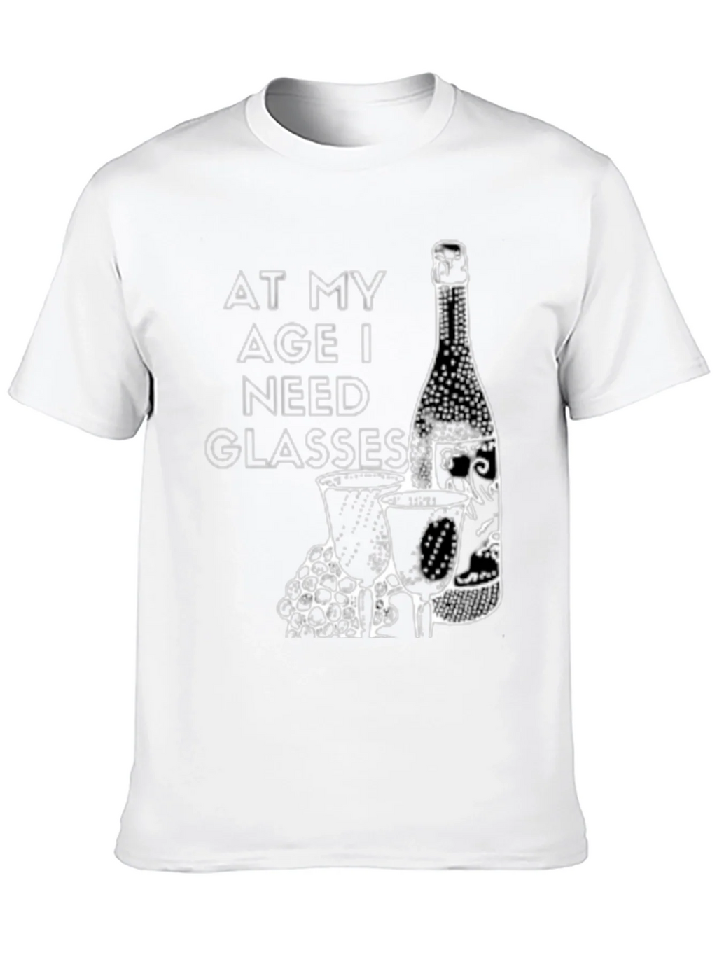 At My Age I Need Glasses T-Shirt product image 9