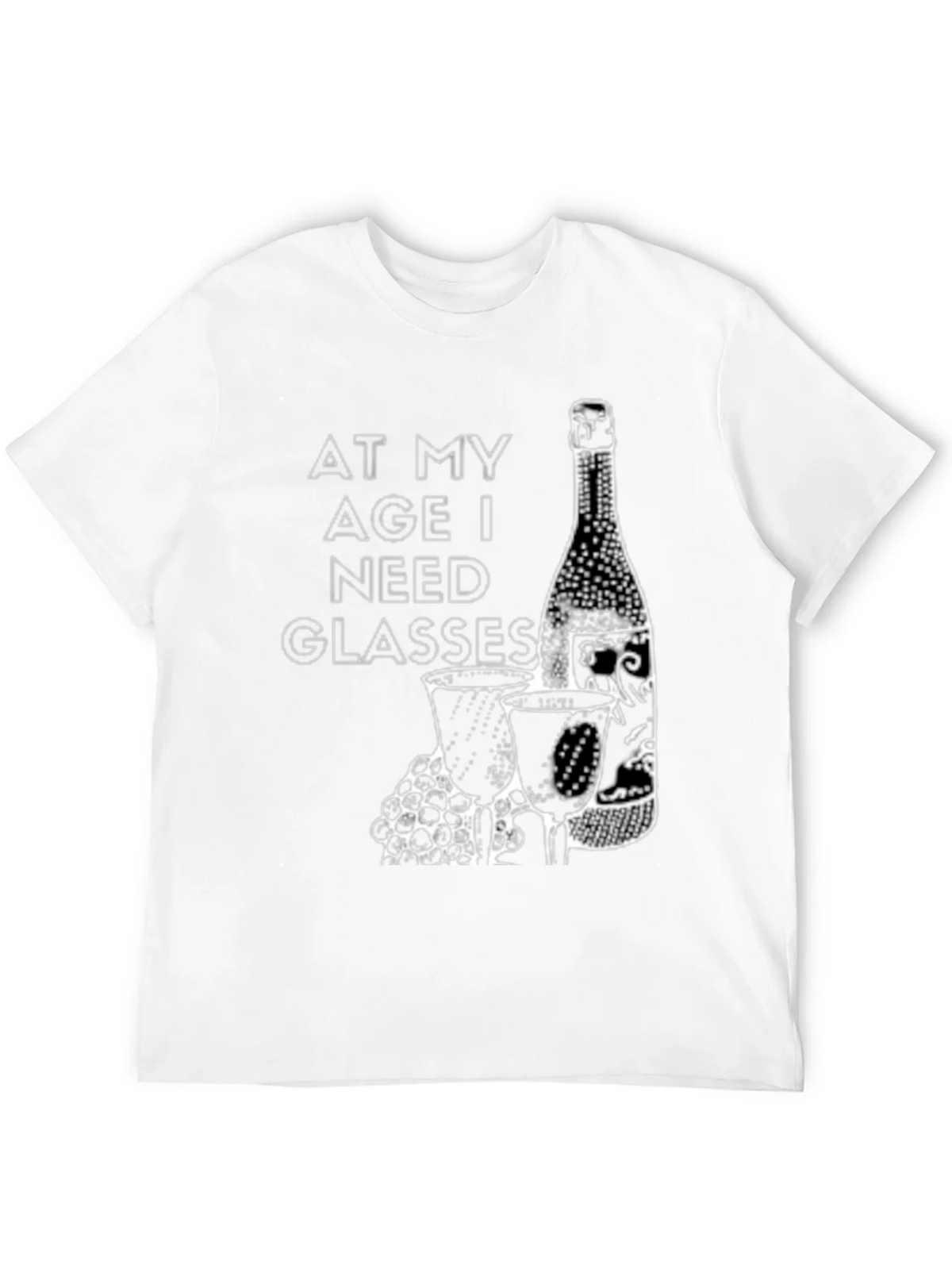 At My Age I Need Glasses T-Shirt product image 11