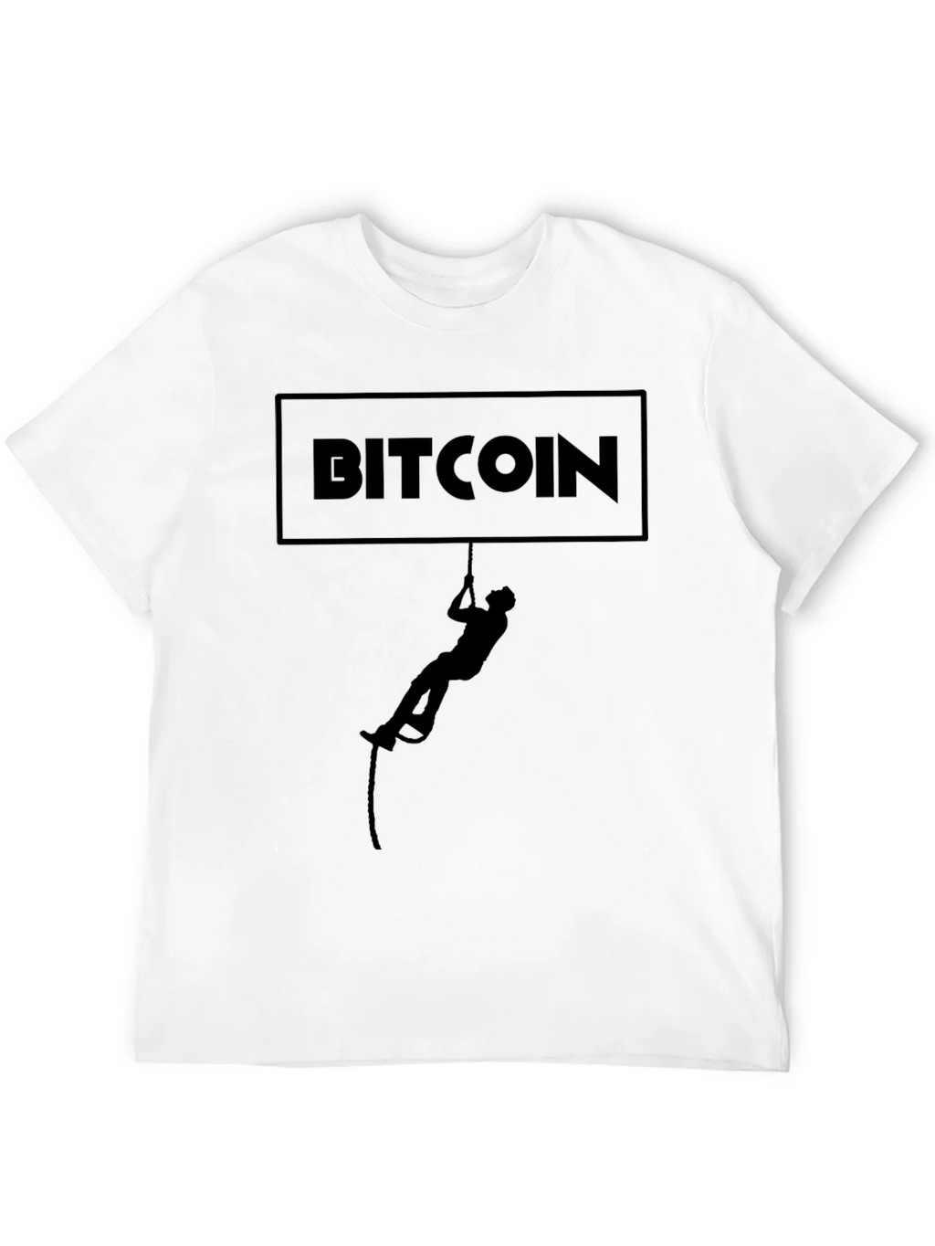 Bitcoin Climber Graphic T-Shirt - Crypto Enthusiast Tee product image 11